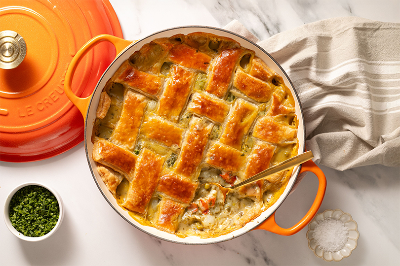 Tourte au homard